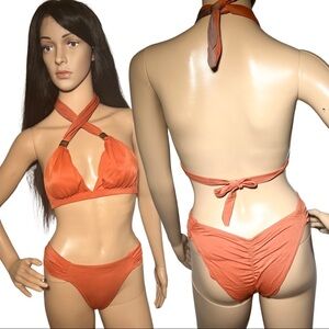 Orange bikini